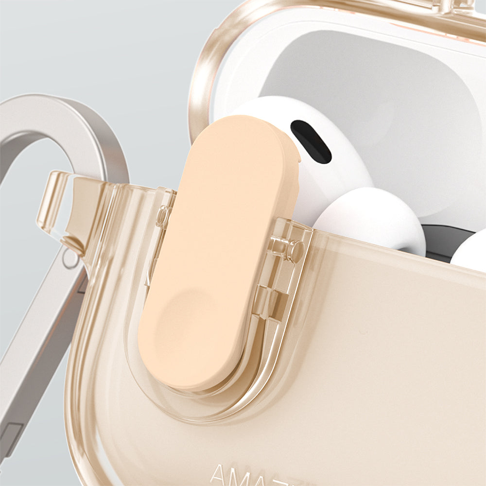 Amazingthing Minimal Serisi Airpods Pro 2 Magnetik Kilit Tasarımlı Kılıf - 10 Amazingthing Minimal Serisi Airpods Pro 2 Magnetik Kilit Tasarımlı Kılıf - 10